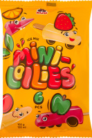 Морозиво лід мікс Mini-lollies Rud м/у 6х17г