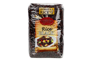 Рис черный World`s Rice м/у 500г