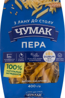 Изделия макаронные класс экстра группа А Перья Чумак м/у 400г
