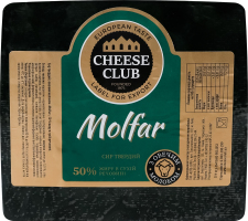 Сир 50% твердий з овечим молоком Molfar Cheese Club кг