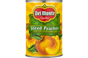 Del Monte Peaches Sliced