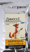 Шампунь д/довгошерстих собак Джессі репелентної дії 15мл саше ПроВет