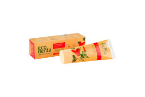 Паста зубна для дітей від 3років Strawberry flavoured Ecodenta 75мл
