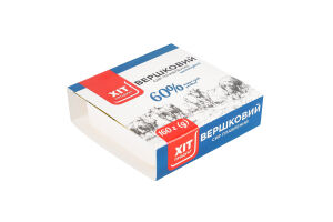 Сыр плавленый 60% Сливочный Хіт продукт к/у 160г