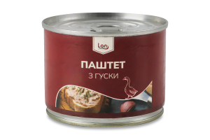 Паштет из гуся Lan ж/б 200г