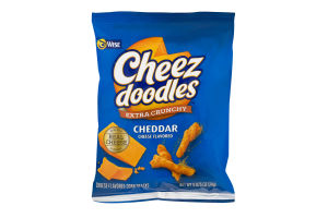 Wise Cheez Doodles Extra Crunchy Cheddar Cheese