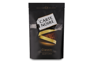 Кава натуральна розчинна сублімована Classic Carte Noire д/п 210г