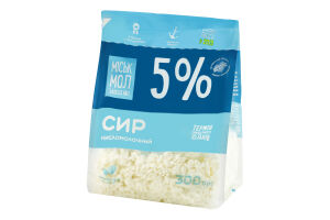 Творог 5% Міськмолзавод №1 м/у 300г