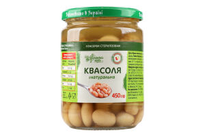 Конс Квасоля Українська Зірка 450 г натуральна твіст