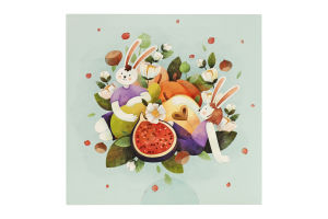 Набір цукерок глазурованих кондитерською глазур'ю Цукерки від Зайчика Пригощайся к/у 500г