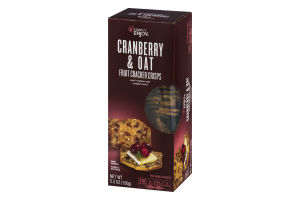 Simply Enjoy Fruit Cracker Crisps Cranberry & Oat