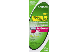 CareOne Adult Tussin CF Multi-Symptom Cold