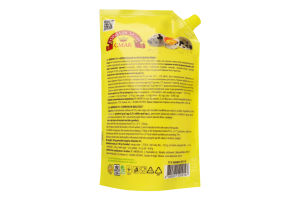 Майонез 72% Європейський на перепелиних яйцях Королівський смак д/п 500г