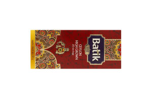 Чай чорний байховий цейлонський дрібний Цейлонський високогірний Gold Batik в/ґ к/у 25х2г