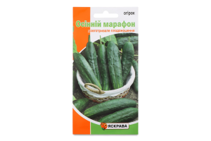 Насіння Огірок Осінній марафон 1г Яскрава