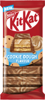 Шоколад молочний з вафлею, білою глазур'ю та начинкою зі смаком тіста для печива Kit Kat м/у 99г