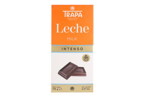 Шоколад молочний Intenso Trapa к/у 175г