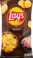 Чипсы картофельные Бекон Lay's м/у 60г