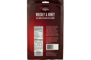 Simply Enjoy Oak Smoked Norwegian Salmon Whiskey & Honey