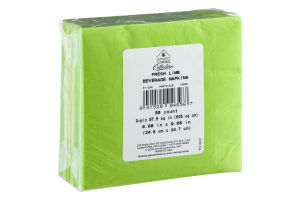 Smart Living Caollection Fresh Lime Beverage Napkins - 50 CT