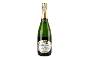 Вино игристое 0.75л 11.5% белое полусухое Cava Pata Negra бут