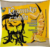 Арахіс смажений солоний зі смаком сиру Козацька слава м/у 30г