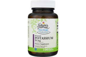 Nature's Promise 99mg Potassium - 100 CT