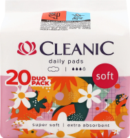 Прокладки гігієнічні Cleanic Soft Duo pack денні