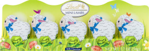 Lindt Milk Chocolate Mini Lambs - 5 CT