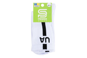 Шкарпетки дит Premier socks Економ UA білий р20-22
