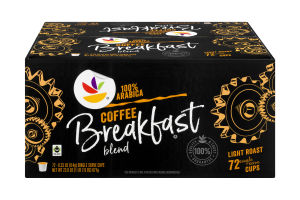 Ahold Light Roast Single Serve Cups Coffee Breakfast Blend - 72 CT