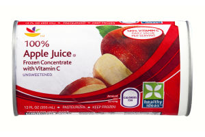 Ahold Frozen Concentrate 100% Apple Juice Unsweetened