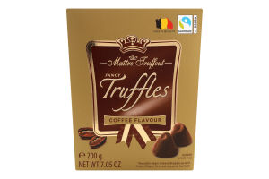Цукерки Coffee flavour Fancy truffles Maitre Truffout к/у 200г