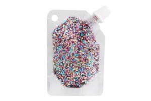 Гель-блискітки мікс для тіла, волосся, обличчя для дітей від 6років №T18942 Lukky 40мл