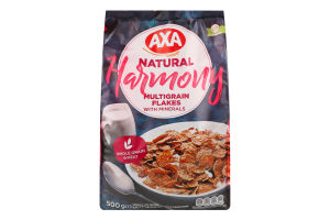 Пластівці мультизернові збагачені мінералами Harmony Аха м/у 500г