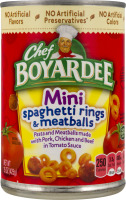 Chef Boyardee Mini Spaghetti Rings & Meatballs