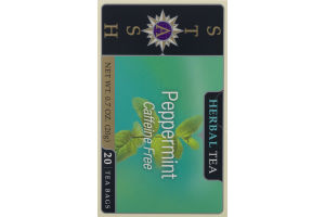 Stash Herbal Tea Peppermint Caffeine Free - 20 CT