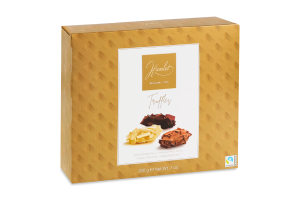 Трюфелі шоколадні асорті з пластівцями Hamlet к/у 200г