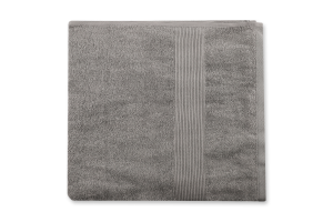 Рушник сірий махровий 70*140см 400г/м2 GM Textile