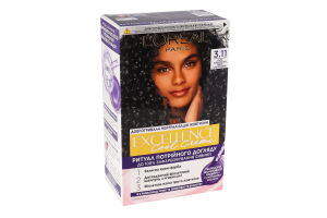 Крем-фарба для волосся стійка захисна Excellence Cool Creme №3.11 L'Oreal Paris 1шт