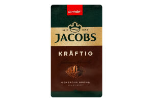 Кава натуральна смажена мелена Kraftig Jacobs м/у 225г