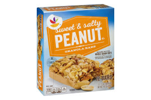 Ahold Sweet & Salty Granola Bars Peanut - 12 CT