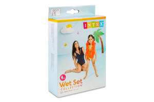 Жилет надувной для детей 3-6лет №58671 50х47см Wet set collection Intex 1шт