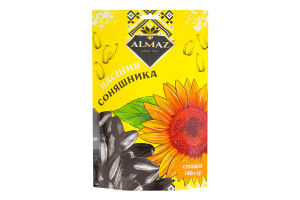 Семечки подсолнечника жареные Almaz д/п 140г