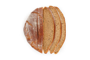 Хлеб половинка в нарезке Рижский Цар хліб м/у 400г