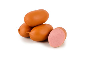 Сардельки вареные из мяса птицы Мартадельки Родинна ковбаска в/с кг