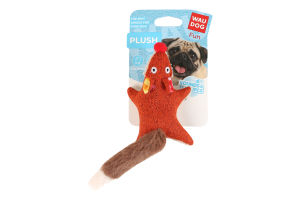 Іграшка для собак 4х14см S №6260 Лисиця Plush Fun WauDog 1шт