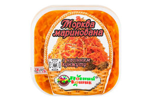 Морковь маринованная с кунжутом Повний Кошик ведро 500г