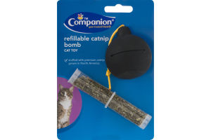 Companion Refillable Catnip Bomb Cat Toy