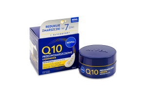 Крем для лица против морщин ночной восстанавливающий Q10 Сила Nivea 50мл